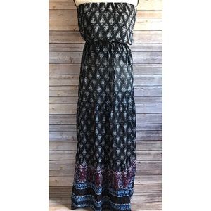 Socialite Strapless Boho Dress